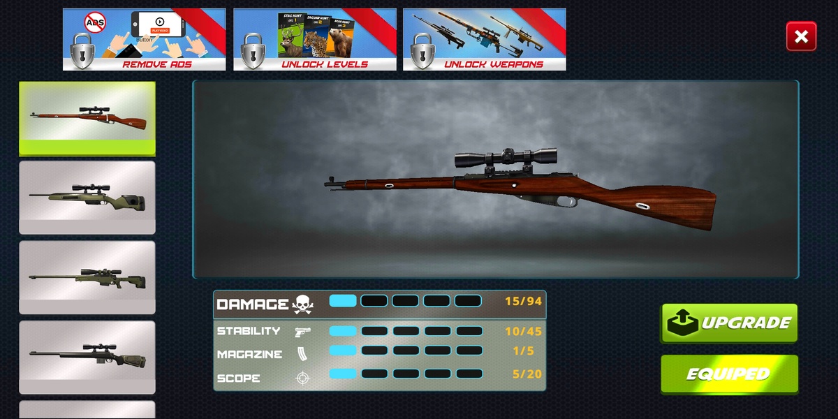 Animal Hunting Sniper Shooter: Jungle Safari - Preview 5