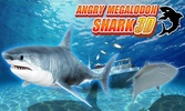 Angry Megalodon Shark 3D screenshot 2