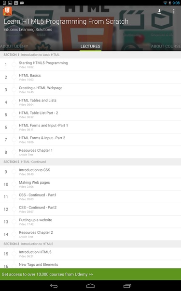 Learn Free HTML5 Tutorials - Preview 11
