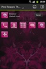 GO Launcher Theme Pink Flowers screenshot 2