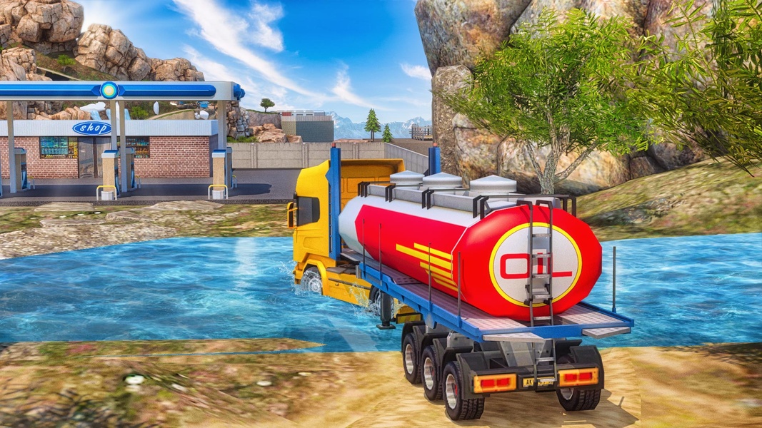 Oil Tanker Transport Offroad Truck Driver - Preview 1