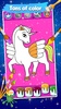Sparkles Unicorn Coloring Page screenshot 6