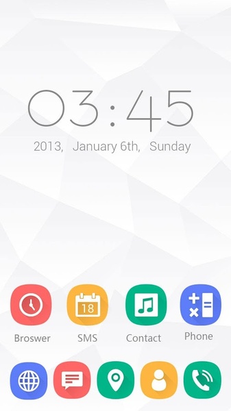 Ponkey GOLauncher EX Theme - Preview 5