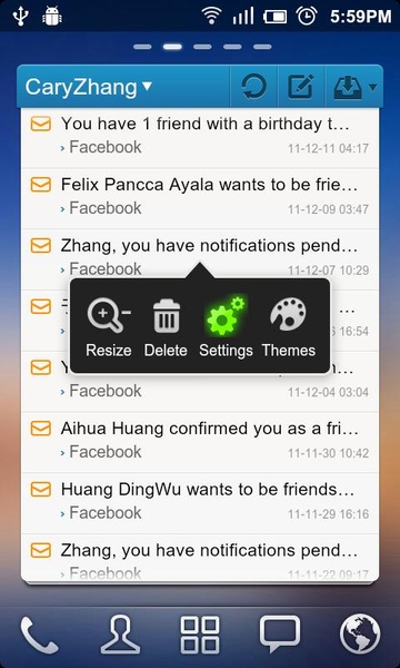 GO Email Widget - Preview 5