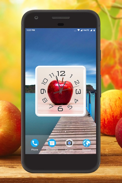 Apple Clock Live Wallpaper - Preview 5
