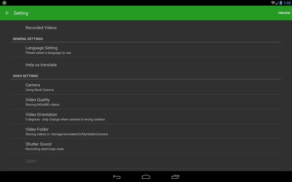 Hidden Video Recorder - Preview 8