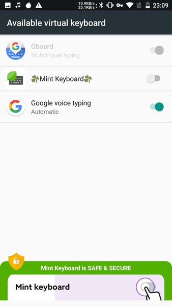 Mint Keyboard - Preview 6
