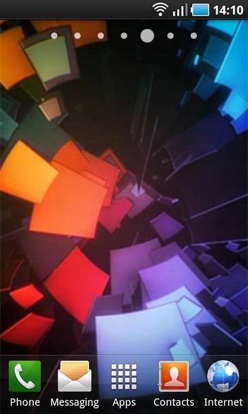 Live Wallpaper: ICS Boot - Preview 1
