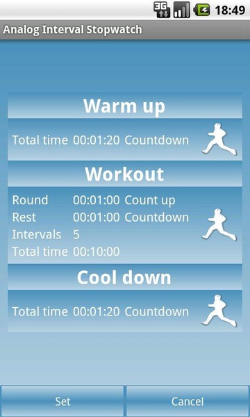 Analog Interval Stopwatch - Preview 2