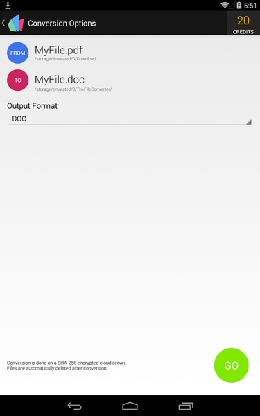 The File Converter - Preview 4