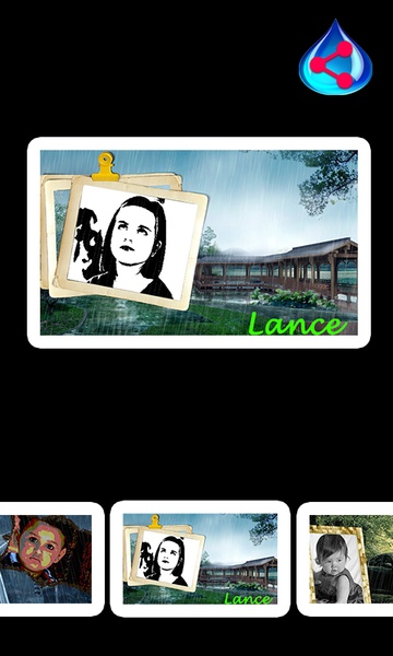 Rain Photo Frames - Preview 1