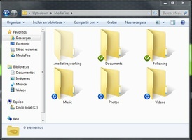 MediaFire Desktop screenshot 2