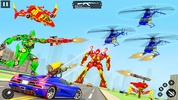 Flying Helicopter Robot Game screenshot 7