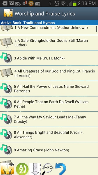 Worship and Praise Lyrics - Preview 9