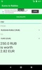 Euros to Rubles Currency Converter screenshot 1