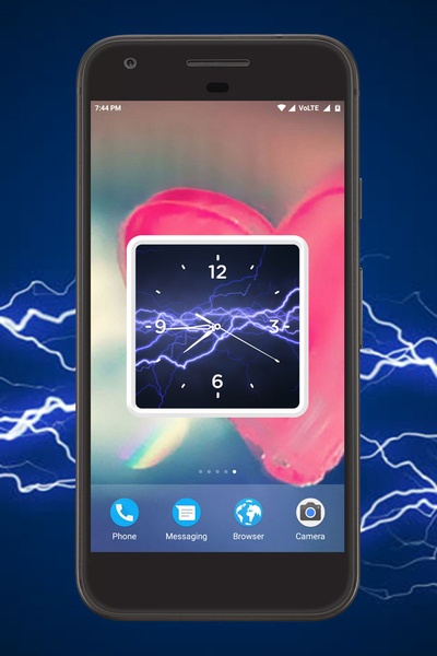 Electric Clock Live Wallpaper - Preview 2