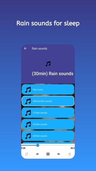 Rain Sleep Sounds - Preview 3