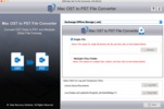 DRS OST to PST Converter for Mac screenshot 1