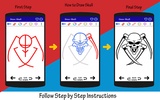 How to Draw Skull Tattoo Easy screenshot 12