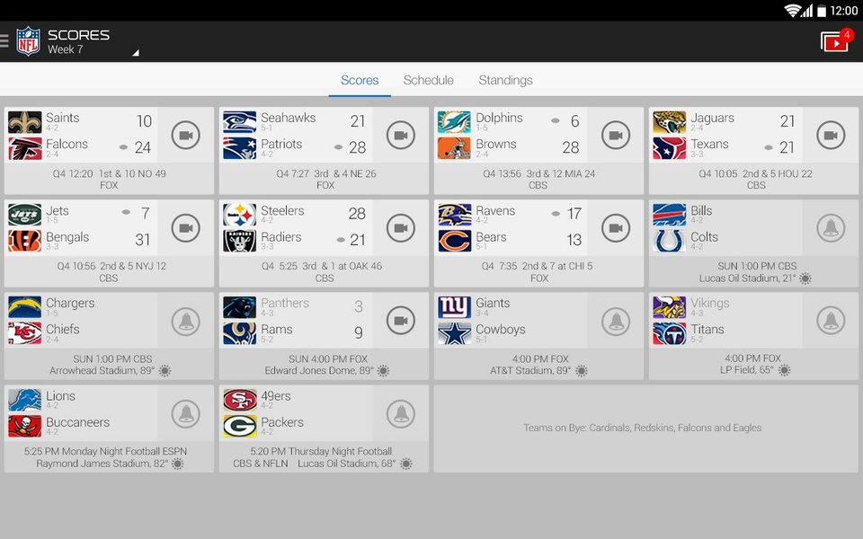 2021 NFL Football Schedule & Scores Apk Download for Android- Latest  version 2.1.0- com.schedule.nflscores