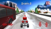 Christmas Traffic Racer - Santa Claus Driving 3D screenshot 6
