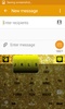 GO Keyboard Gold Shine theme screenshot 1