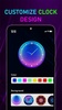 Neon Night Clock screenshot 2