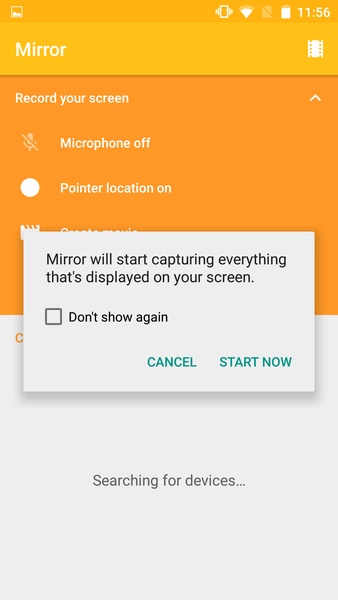 Screen Recording and Mirror - Preview 1