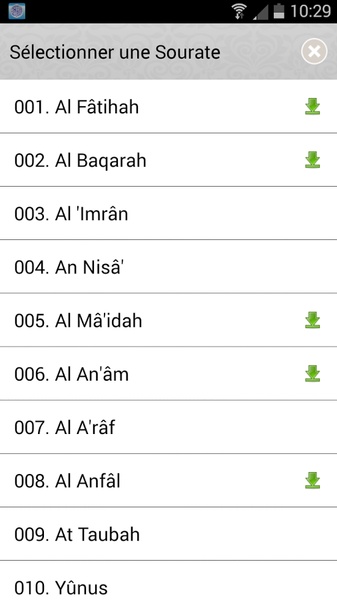 Quran arabic french - Preview 4