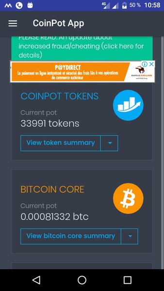 CoinPot App - Collect Crypto Currency - Preview 3