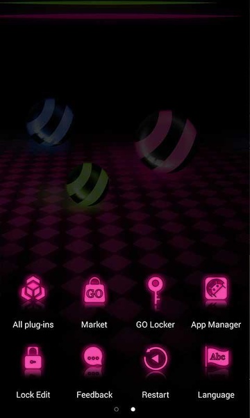 Neon Led Go Launcher - Preview 2