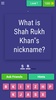 Indian celebrities quiz screenshot 6