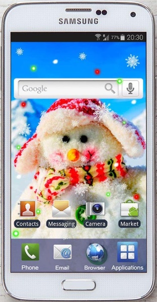 Snowman New Year 2015 LWP - Preview 1