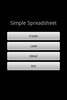 Simple Spreadsheet (free/ads) screenshot 2