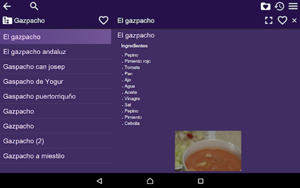 Recetas Gratis - Preview 1