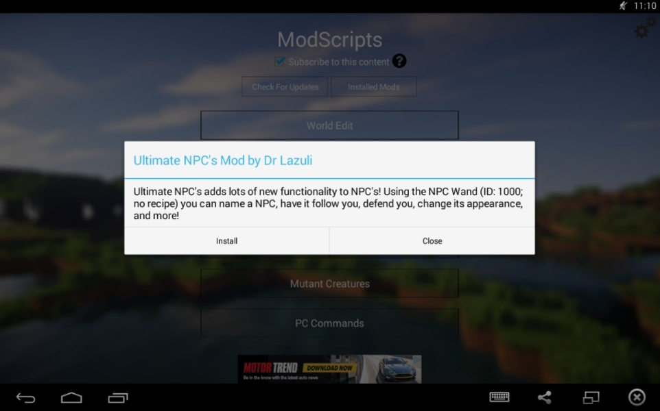 Mod Locator for MCPE - Preview 8