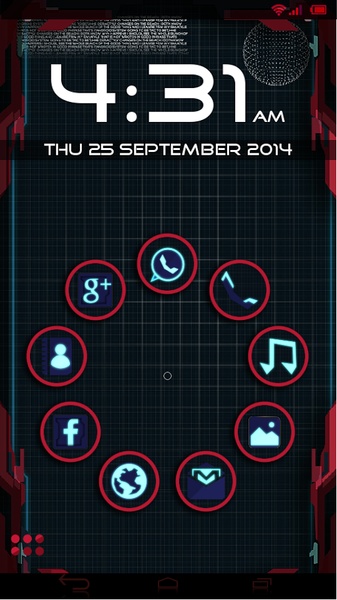Smart Launcher blue Gamer - Preview 5