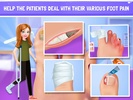 Nail Surgery Foot Doctor - Offline Surgeon Games screenshot 1