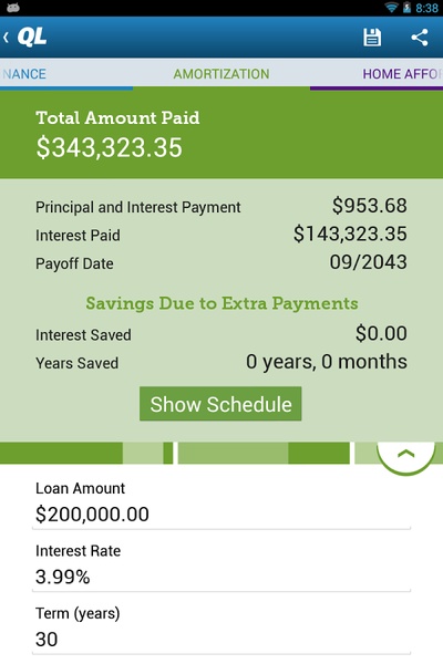 Mortgage Calc - Preview 4