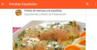 Recetas Españolas screenshot 3