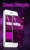 Neon Purple TouchPal Theme screenshot 4