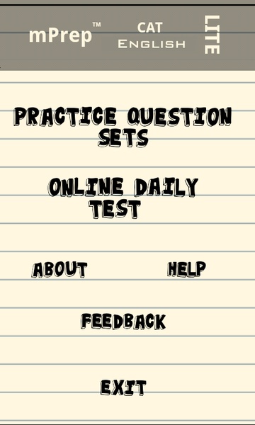 mPrep CAT English - Preview 4