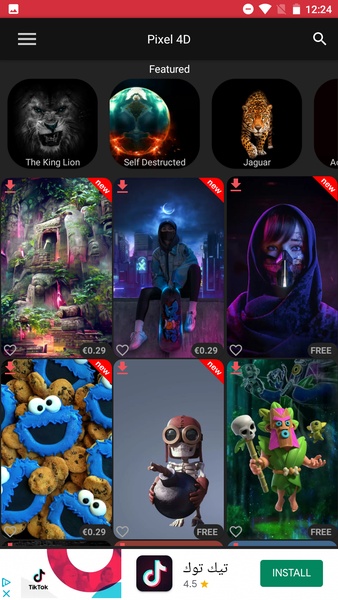 Pixel 4D Live Wallpapers 4K - Preview 4