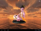 3D Krishna Live Wallpaper screenshot 1