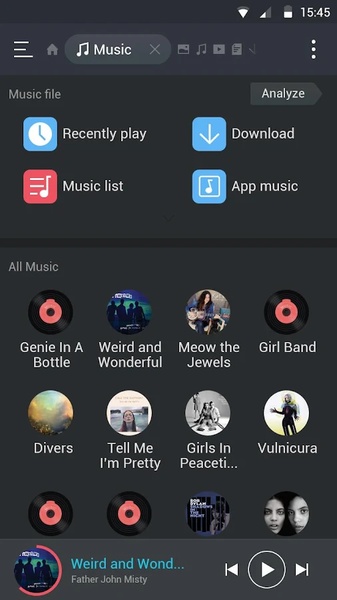 ES Dark Theme for free - Preview 3