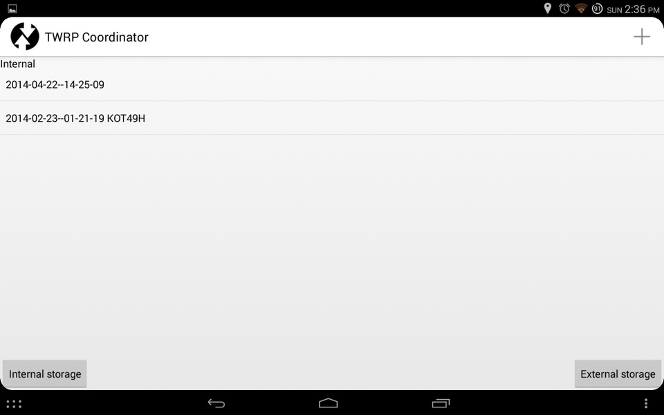 TWRP Coordinator - Preview 1