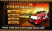 3D Crane Parking Simulator-BIG screenshot 3