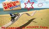 MotoCross Beach Bike Stunt 3D screenshot 11