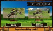 Horse Rider Hill Climb Run 3D screenshot 1