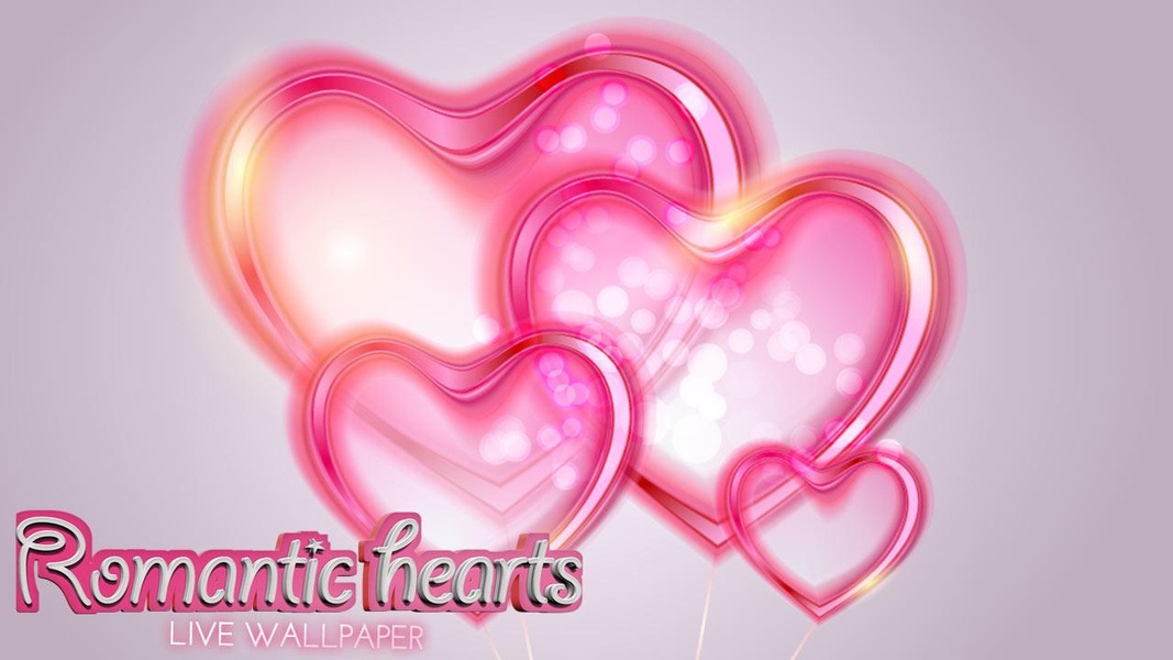 Romantic Hearts Live Wallpaper - Preview 1